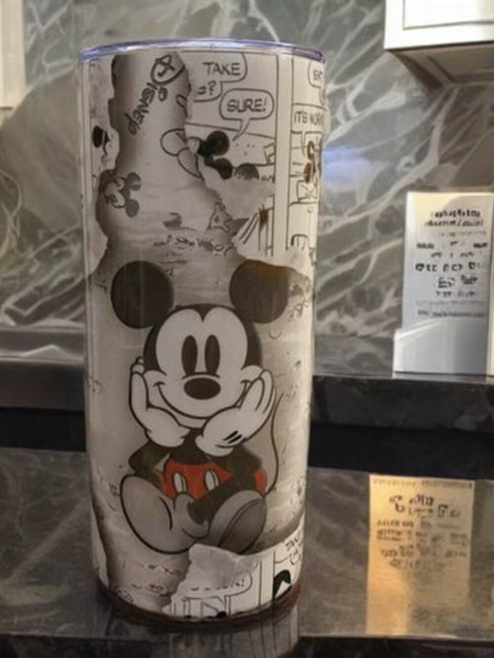 Mini Vintage Mickey Mouse Tumbler